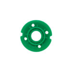CÓD: 1004 - ROLDANA S/ TORRE DA CANALETA GUIA CABO MÁQUINA VIDRO (DIÂMETRO 32,0 MM) COR VERDE