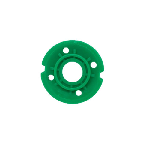 CÓD: 1004 - ROLDANA S/ TORRE DA CANALETA GUIA CABO MÁQUINA VIDRO (DIÂMETRO 32,0 MM) COR VERDE