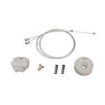 CÓD 2024 – KIT ASTRA P/ MÁQUINAS VIDROS ELÉTRICOS 4P TRASEIRA LE / LD