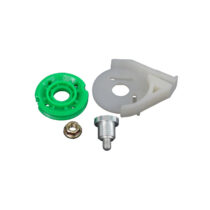 CÓD 1098 - KIT PONTEIRA GUIA VIDRO PEUGEOT 206 / XSARA PICASSO (LD) REBITE COM ROSCA