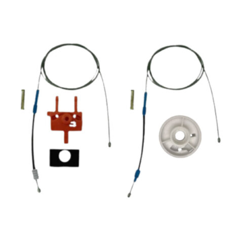 CÓD 2121 – KIT P/ MÁQUINA DE VIDRO ELÉTRICO DOBLO 4P PORTA DIANTEIRA (LD) (ANO 2008 ATÉ 2016)