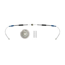 CÓD 2145 – KIT P/ MÁQUINA DE VIDRO ELÉTRICO GOL G2 / G3 / G4 4P PORTAS TRASEIRAS LE/LD