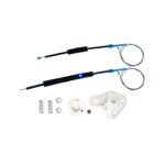 CÓD 2151 - KIT PARA MÁQUINA DE VIDRO ELÉTRICO FIESTA 4P PORTA DIANTEIRA (LD) (ANO 2002 ATÉ 2014)