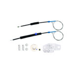 CÓD 2166 - KIT PARA MÁQUINA DE VIDRO ELÉTRICO FIESTA 4P PORTA DIANTEIRA (LE) (ANO 2002 ATÉ 2014)
