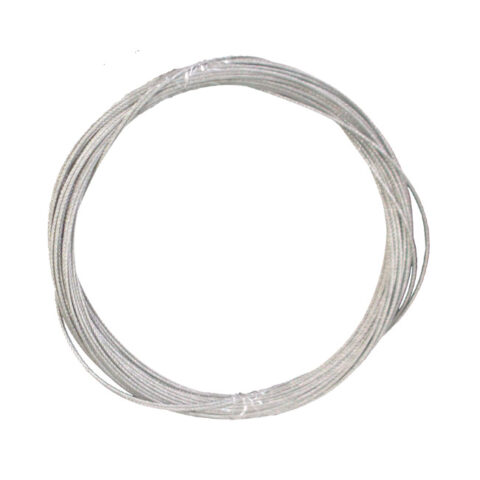 CÓD 1211 - CABO DE AÇO (50M) Ø 1,5 MM X 50 M ALMA DE AÇO