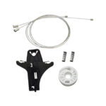 CÓD 2173 - KIT P/ MÁQUINA DE VIDRO ELÉTRICO TIGUAN 4P PORTA TRASEIRA (LE) (ANO 2009 ATÉ 2017)